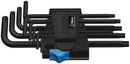 Wera 05024244001 967/9 TX HF 1 L-key set with holding function, BlackLaser, 9 pieces
