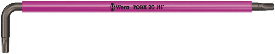 Wera 05024476001 967 SXL HF TORX L-key Multicolour with holding function, long, TX 25 x 154 mm