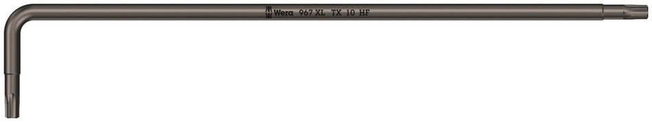 Wera 05024453001 967 XL HF TORX L-key with holding function, long, TX 10 x 112 mm