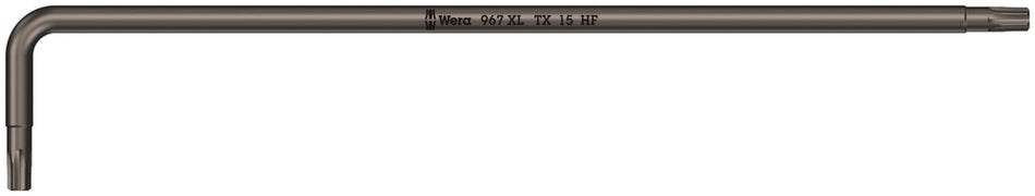 Wera 05024454001 967 XL HF TORX L-key with holding function, long, TX 15 x 123 mm