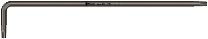 Wera 05024454001 967 XL HF TORXÃ‚Â® L-key with holding function, long, TX 15 x 123 mm