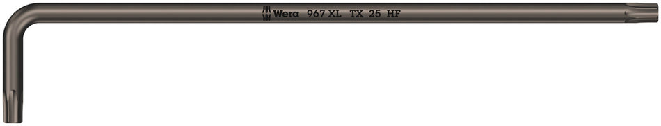 Wera 05024456001 967 XL HF TORX L-key with holding function, long, TX 25 x 154 mm