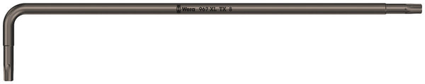 Wera 05024451001 967 XL HF TORXÃ‚Â® L-key with holding function, long, TX 8 x 90 mm