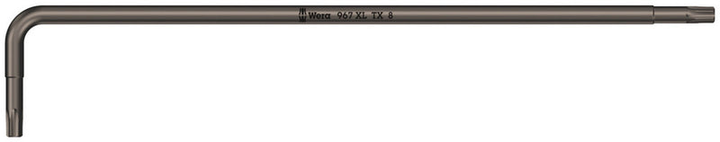 Wera 05024451001 967 XL HF TORXÃ‚Â® L-key with holding function, long, TX 8 x 90 mm