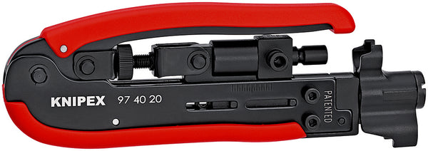 KNIPEX 97 40 20 SB Compression Tool for Coax conectors