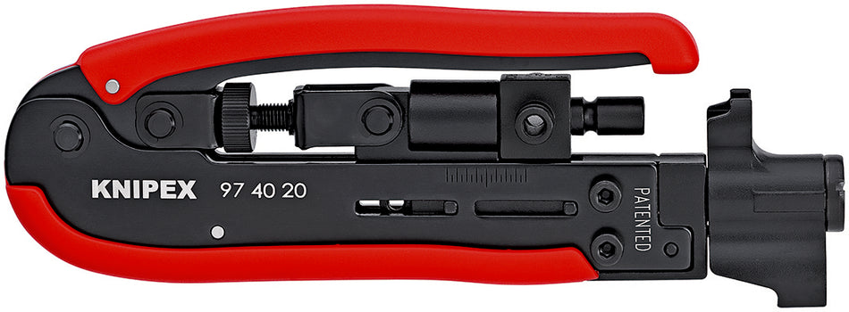 KNIPEX 97 40 20 SB Compression Tool for Coax conectors