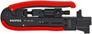KNIPEX 97 40 20 SB Compression Tool for Coax conectors
