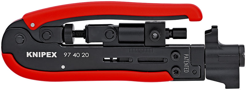 KNIPEX 97 40 20 SB Compression Tool for Coax conectors
