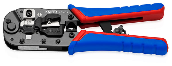 KNIPEX 97 51 13 Crimping Pliers for Western plugs