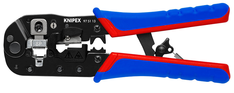 KNIPEX 97 51 13 Crimping Pliers for Western plugs