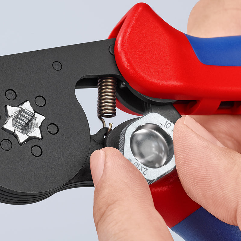 KNIPEX 97 53 14 CRIMP PLIERS F. CABLE LINKS