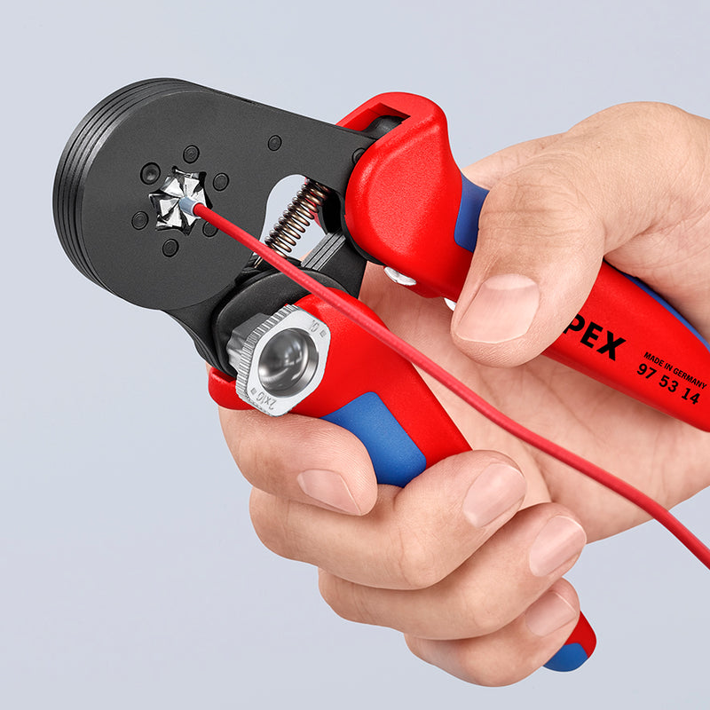 KNIPEX 97 53 14 CRIMP PLIERS F. CABLE LINKS
