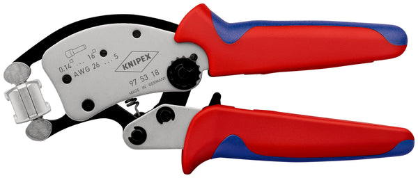 KNIPEX 97 53 18 KNIPEX Twistor16 Self-Adjus.Crimp.Pliers