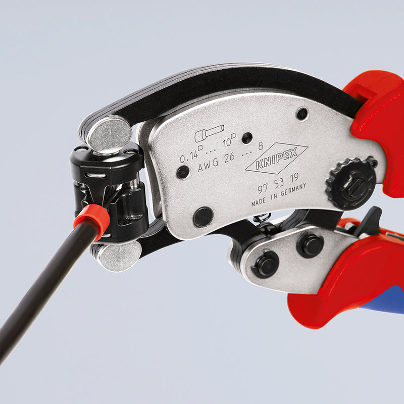 KNIPEX 97 53 19 KNIPEX Twistor16 Self-Adjus.Crimp.Pliers