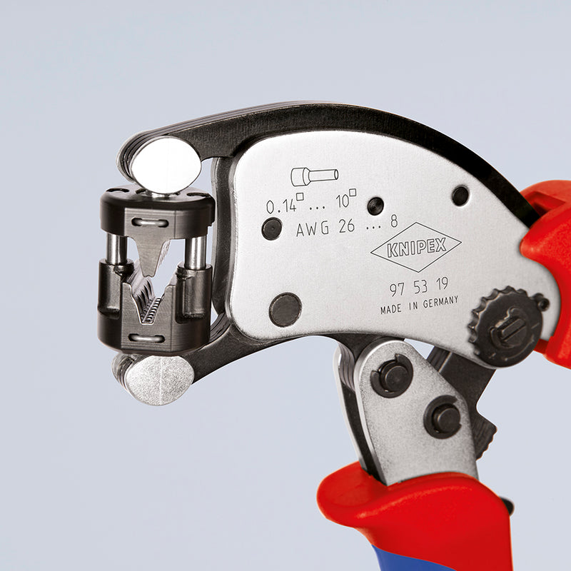 KNIPEX 97 53 19 KNIPEX Twistor16 Self-Adjus.Crimp.Pliers