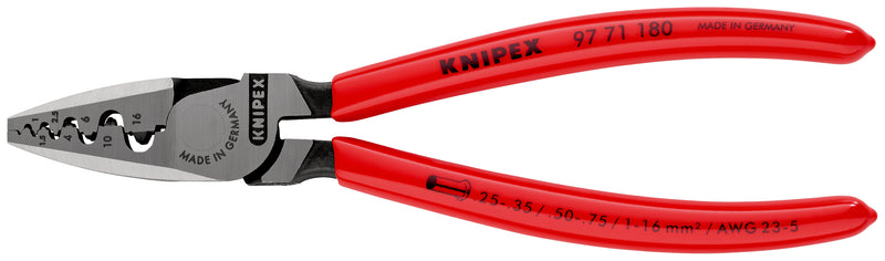 KNIPEX 97 71 180 CRIMPING PLIERS F. CABLE LINKS