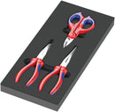 Wera 05150181001 9781 Foam insert KNIPEX pliers set 2, 3 pieces