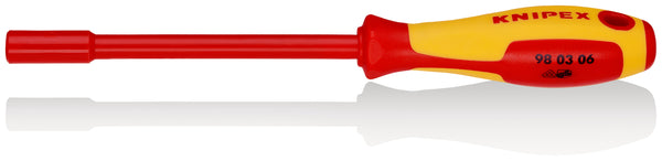 KNIPEX 98 03 06 NUT DRIVERS, WITH HANDLE