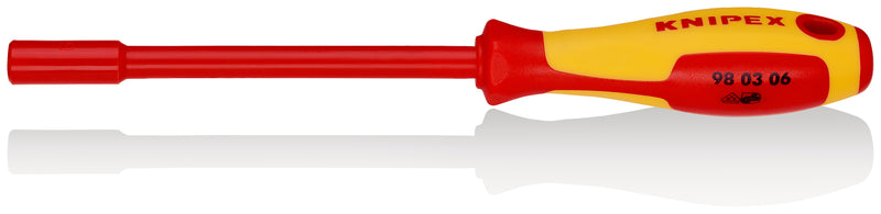 KNIPEX 98 03 06 NUT DRIVERS, WITH HANDLE