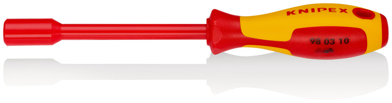KNIPEX 98 03 10 NUT DRIVERS, WITH HANDLE