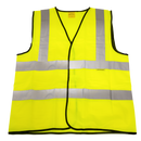 Sealey 9804L Hi-Vis Waistcoat (Site and Road Use) Yellow - Large