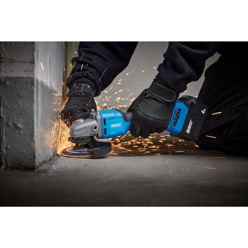 Draper cordless angle grinder 2025