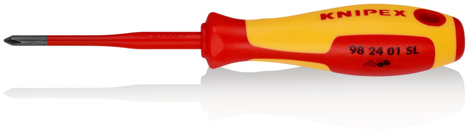 KNIPEX 98 24 01 SL CROSS SLOT SCREWDRIVERS SLIM