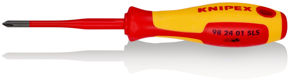 KNIPEX 98 24 01 SLS CROSS SLOT SCREWDRIVERS SLIM