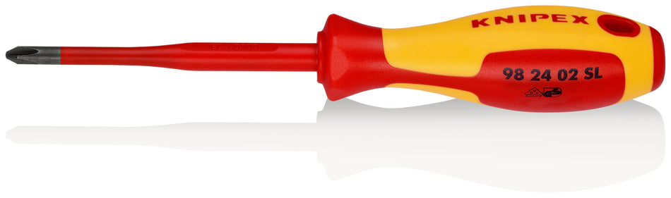 KNIPEX 98 24 02 SL CROSS SLOT SCREWDRIVERS SLIM