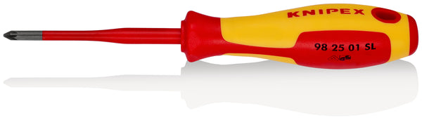KNIPEX 98 25 01 SL CROSS SLOT SCREWDRIVERS SLIM