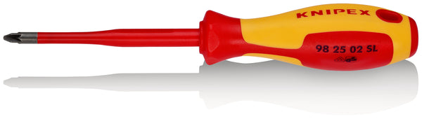 KNIPEX 98 25 02 SL CROSS SLOT SCREWDRIVERS SLIM