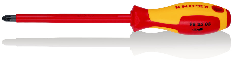 KNIPEX 98 25 03 CROSS SLOT SCREWDRIVERS