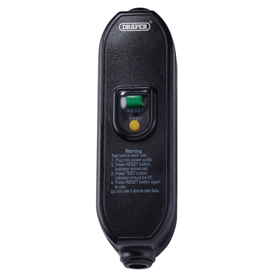 Draper 98440 230V In-line RCD Adaptor, 16A