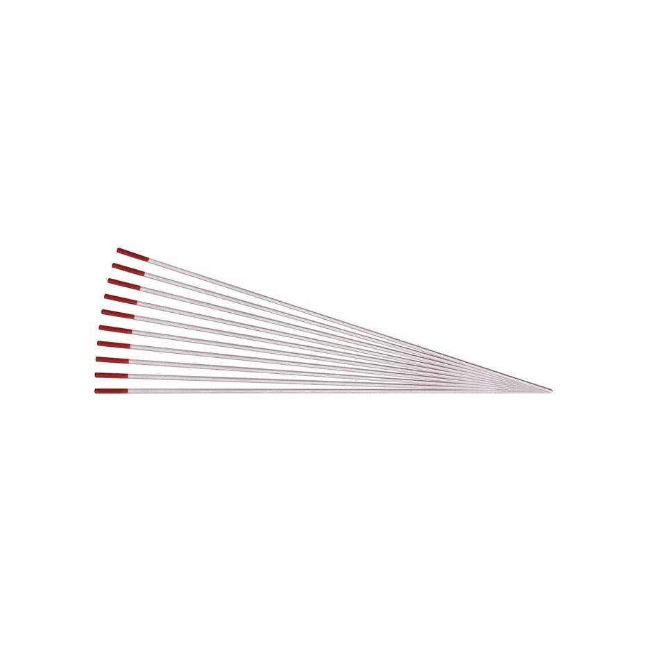 Draper 98448 Thoriated Tungsten Electrodes, 1.6 x 150mm (Pack of 10)