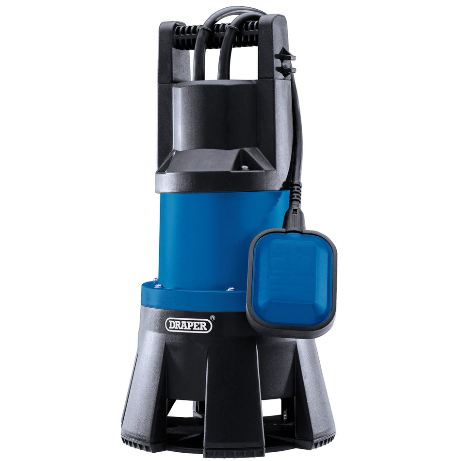 Draper 98919 Submersible Dirty Water Pump with Float Switch, 416L/min, 1300W