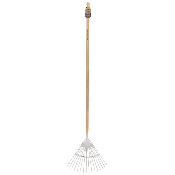 Draper 99020 Draper Heritage Stainless Steel Lawn Rake with Ash Handle