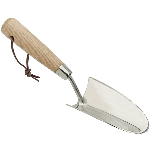Draper 99023 Draper Heritage Stainless Steel Hand Trowel with Ash Handle
