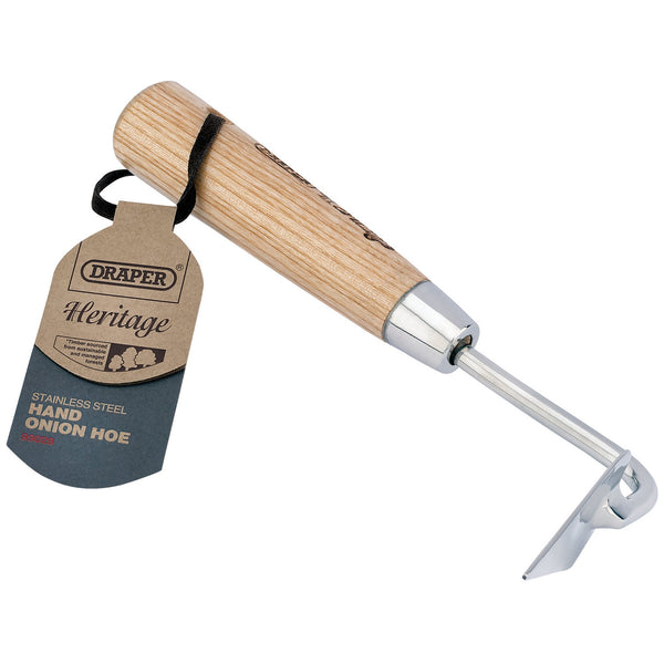 Draper 99029 Draper Heritage Stainless Steel Onion Hoe With Ash Handle