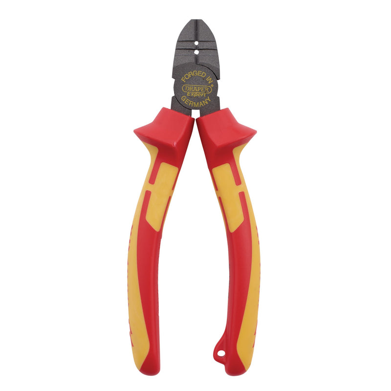Draper 99056 XP1000 VDE Side Cutter/Stripper, 160mm, Tethered