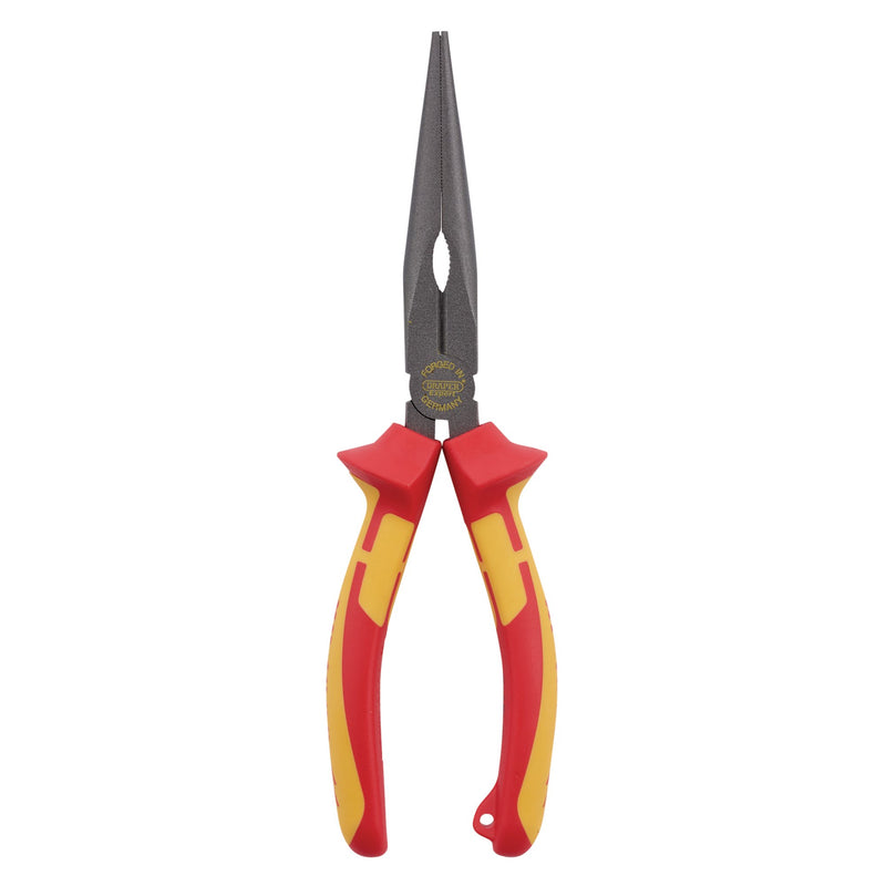 Draper 99068 XP1000 VDE Long Nose Pliers, 200mm, Tethered
