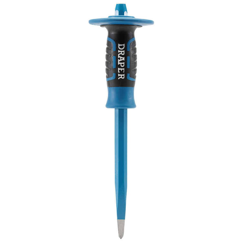 Draper 99173 Point Chisel and Guard, 16 x 300mm