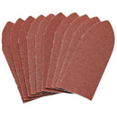 Draper 99262 Hook and Loop Aluminium Oxide Sanding Sheets, 32 x 92mm, 120 Grit (Pack of 10)