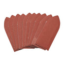 Draper 99263 Hook and Loop Aluminium Oxide Sanding Sheets, 32 x 92mm, 240 Grit (Pack of 10)