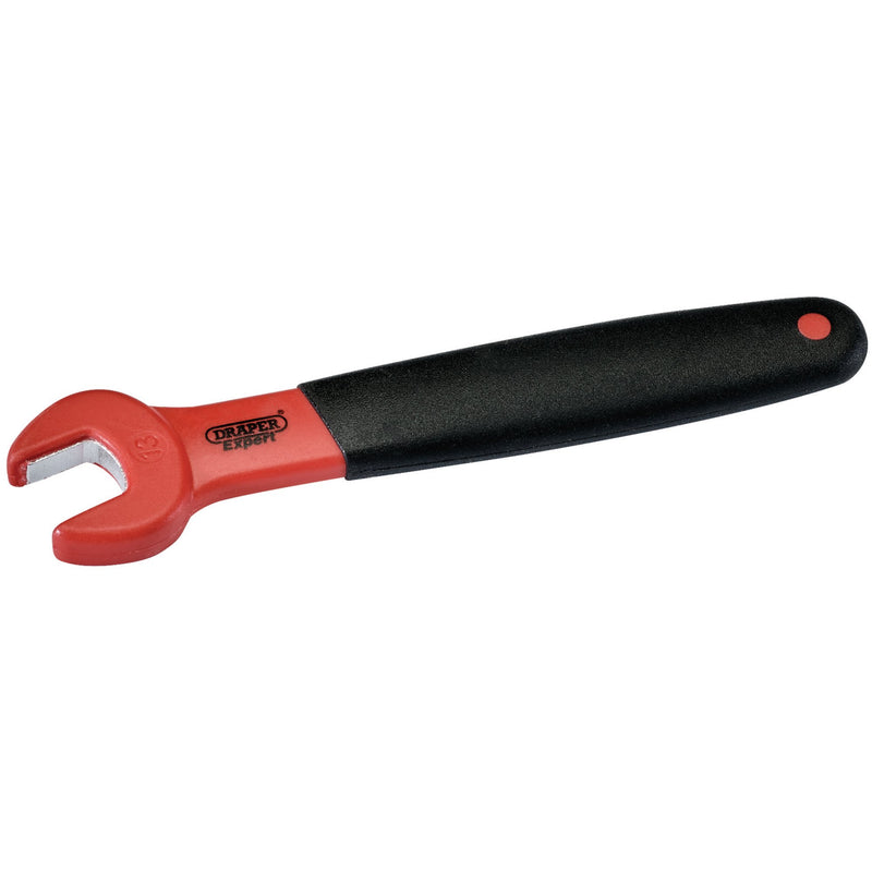 Draper 99471 VDE Approved Fully Insulated Open End Spanner, 13mm