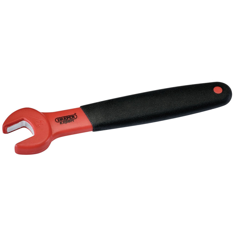 Draper 99472 VDE Approved Fully Insulated Open End Spanner, 14mm