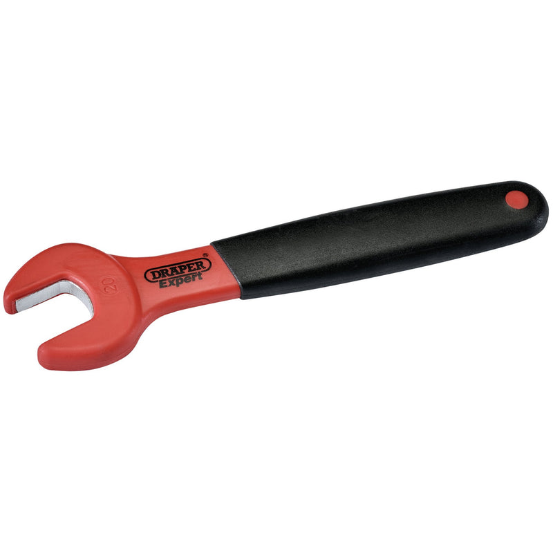 Draper 99478 VDE Approved Fully Insulated Open End Spanner, 20mm