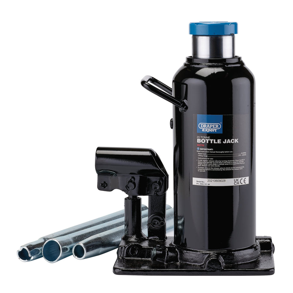 Draper 99770 Draper Expert Hydraulic Bottle Jack, 20 Tonne
