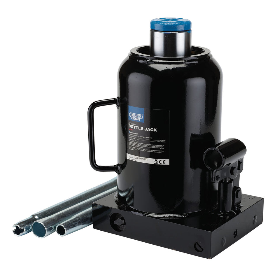 Draper 99772 Draper Expert Hydraulic Bottle Jack, 50 Tonne