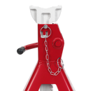 Sealey AAS3000 Auto Rise Ratchet Axle Stands (Pair) 3tonne Capacity per Stand