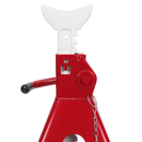 Sealey AAS5000 Auto Rise Ratchet Axle Stands (Pair) 5tonne Capacity per Stand